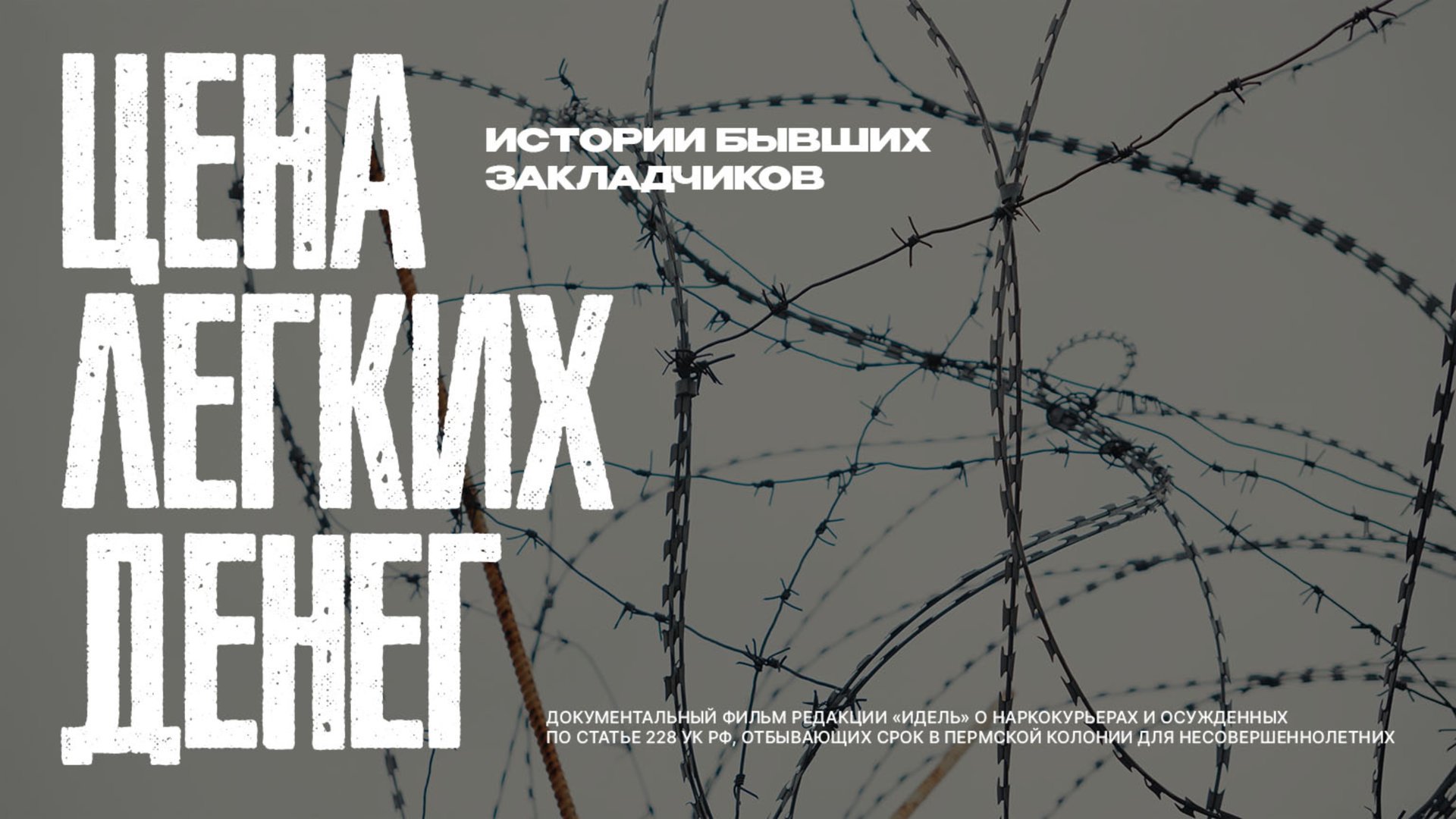 ЦЕНА ЛЕГКИХ ДЕНЕГ — ИСТОРИИ БЫВШИХ ЗАКЛАДЧИКОВ